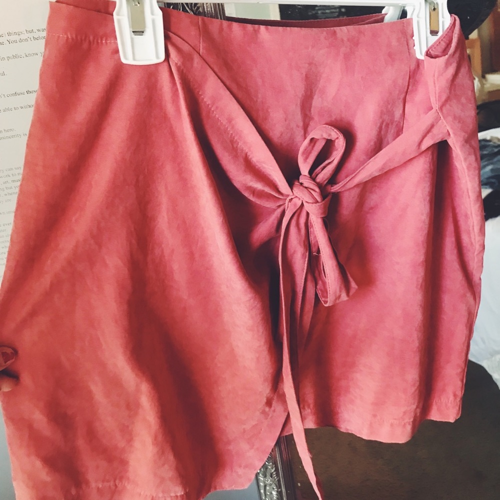 wrap skirt - PINK